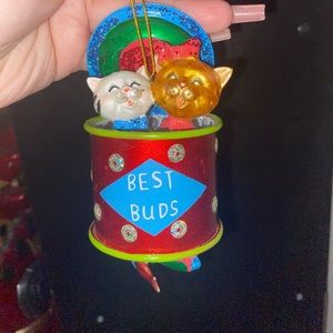 💖Best buds kitty cat ornament